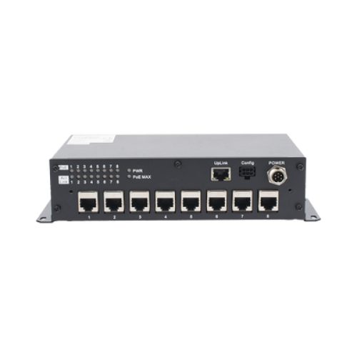 Switch PoE para Soluciones Moviles / Conexión RJ45 