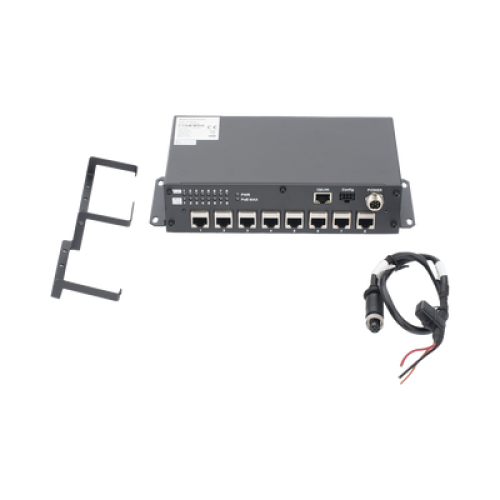 Switch PoE para Soluciones Moviles / Conexión RJ45 