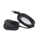 Cámara Movil 720p / Lente 6 mm / Conexión Tipo Aviación / Diseño Antivibración / ADAS (Asistencia a la Conducción) para Montaje en Vehículo Compatible con mDVRs Móviles HIKVISION serie I 
