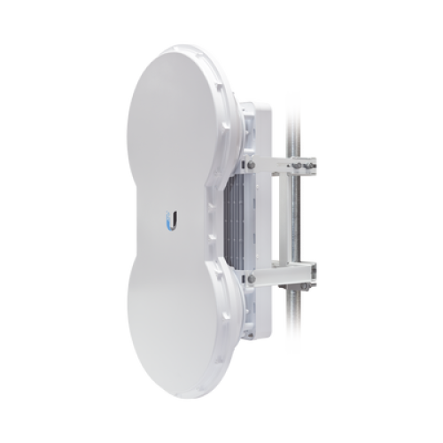 Radio de Backhaul de alta capacidad full duplex, tecnología airFiber hasta 1.2 Gbps, 5 GHz (5470 - 5950 MHz) con antena integrada de 23 dBi