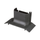 Accesorio de Conexión a Canaleta T70, Para Canaleta de Piso AFR4BCBL6, Material PVC Rígido, Color Negro 