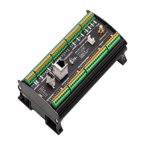 Controlador Industrial Arduino Portenta Machine Control / STM32H747XI Dual Cortex / 24V DC / 8 Entradas Digitales / 8 Salidas Digitales / 12 I/O Programables / 3 Entradas Analógicas / 4 Salidas Analógicas / 3 Canales Temperatura / CAN / Ethe Controlador Industrial Arduino Portenta Machine Control / STM32H747XI Dual Cortex / 24V DC / 8 Entradas Digitales / 8 Salidas Digitales / 12 I/O Programables / 3 Entradas Analógicas / 4 Salidas Analógicas / 3 Canales Temperatura / CAN / Ethe