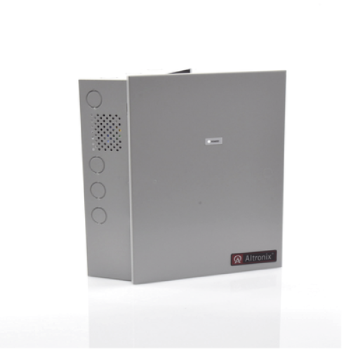 Fuente de Poder con Respaldo, 12 o 24 Vcc, 4 A, 48 W, 8 Salidas, Para Control de Acceso, Entrada 115 Vca