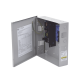 12 o 24 Vcc @ 6 A / fuente tipo control / para 8 entradas a 8 salidas / capacidad de batería de respaldo / requiere batería.