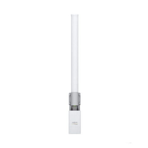 Antena omnidireccional, potente cobertura de 360°, doble polaridad MIMO 2x2, frecuencia 2 GHz (2.35-2.55 GHz) de 10 dBi