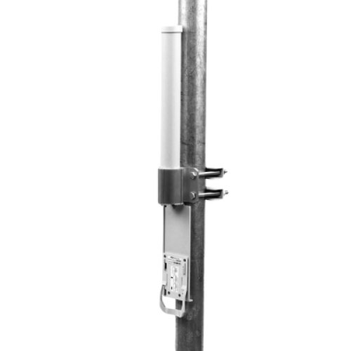 Antena omnidireccional, potente cobertura de 360°, doble polaridad MIMO 2x2, frecuencia 5 GHz (5.45-5.85 GHz) de 10 dBi