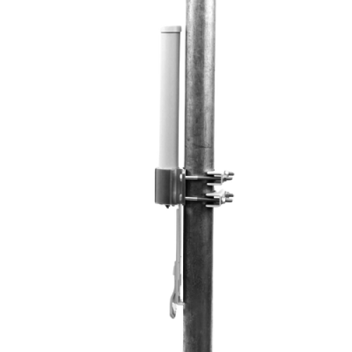 Antena omnidireccional, potente cobertura de 360°, doble polaridad MIMO 2x2, frecuencia 5 GHz (5.45-5.85 GHz) de 10 dBi