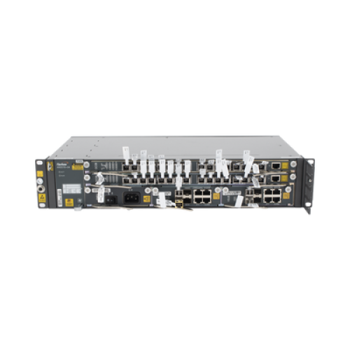 OLT Carrier Class Modular GPON, 2 Ranuras, Incluye 2 Tarjetas de Servicio de 16 puertos GPON, (32 Modulos GPON C+ Incluidos) 1 Fuente de CA, 2 UR, Incluye Instalación de software UNM2000, (Interoperabilidad con ONU´s de Terceros sin Costo) OLT Carrier Class Modular GPON, 2 Ranuras, Incluye 2 Tarjetas de Servicio de 16 puertos GPON, (32 Modulos GPON C+ Incluidos) 1 Fuente de CA, 2 UR, Incluye Instalación de software UNM2000, (Interoperabilidad con ONU´s de Terceros sin Costo)