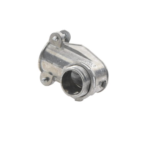 Conector curvo para tubo flexible 3/4