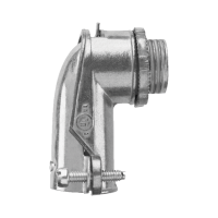 Conector curvo para tubo flexible 3/4