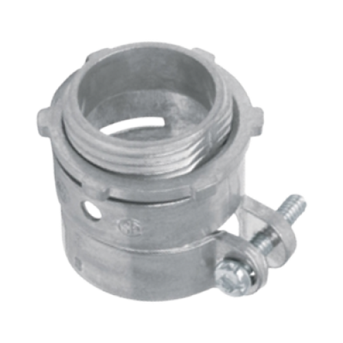 Conector recto para tubo flexible de 3/4