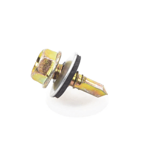  Tornillo Punta Broca Sello Montado 6.5 X 19 mm (1/4