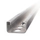 Unicanal Perforado 4 X 2 cm X 3 m / Calibre 16 / Galv. Electrolítico