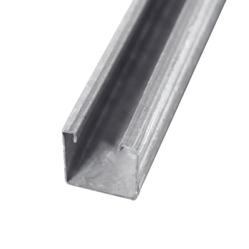 Unicanal Sólido 4 X 4 cm X 3 m (Galvanizado en Caliente). Unicanal Sólido 4 X 4 cm X 3 m (Galvanizado en Caliente).