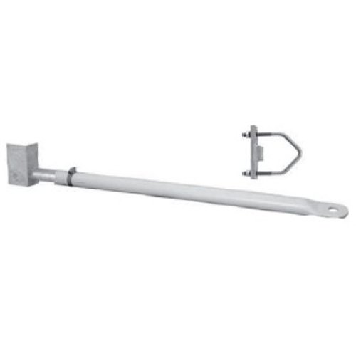 Brazo de PVC para Montaje Lateral Superior para Estabilizar Antenas Colineales de Fibra de Vidrio a una Distancia desde 81-103 cm de la Torre. Brazo de PVC para Montaje Lateral Superior para Estabilizar Antenas Colineales de Fibra de Vidrio a una Distancia desde 81-103 cm de la Torre.