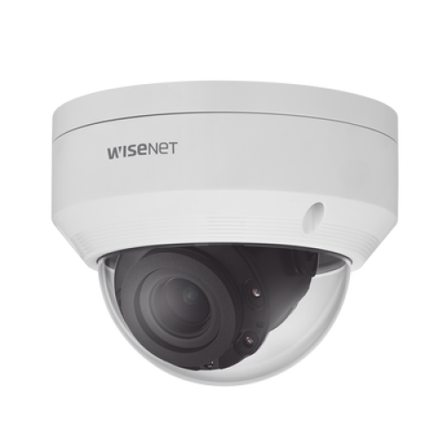 Cámara IP Tipo Domo Antivandálico 4 Megapíxel / Lente 3.3 a 10.3 mm / IR 30M / WDR 120db / IP66 / IK10 / H.265 & WiseStream