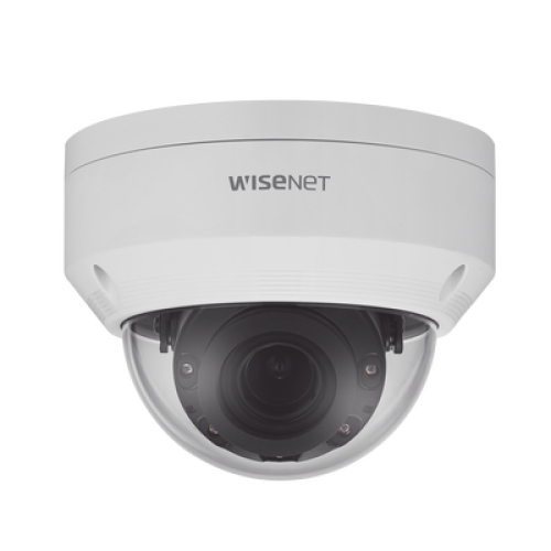 Cámara IP Tipo Domo Antivandálico 4 Megapíxel / Lente 3.3 a 10.3 mm / IR 30M / WDR 120db / IP66 / IK10 / H.265 & WiseStream
