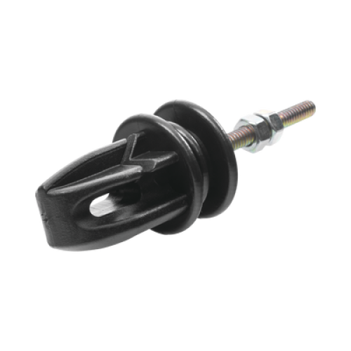 Nuevo Aislador para uso en postes de Cercos Eléctricos 3 en 1 (Paso, Esquina y Tensor) 