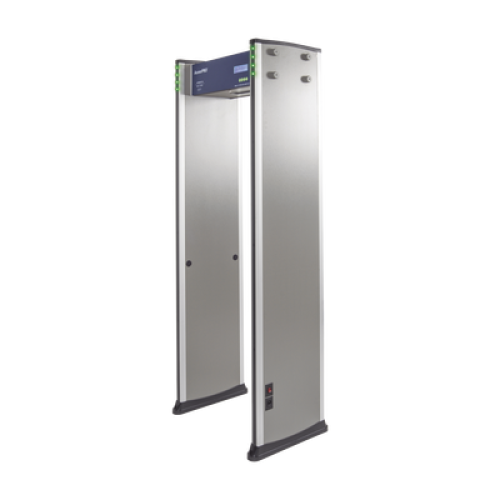 Detector de Metales de 18 zonas/ Uso en Interior/Programación con Control Remoto / Contador de Personas