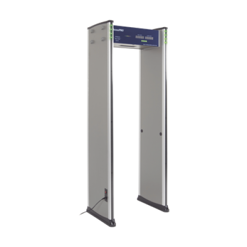 Detector de metales de 6 zonas/ Uso en Interior/ Contador de alarmas y Personas Detector de metales de 6 zonas/ Uso en Interior/ Contador de alarmas y Personas