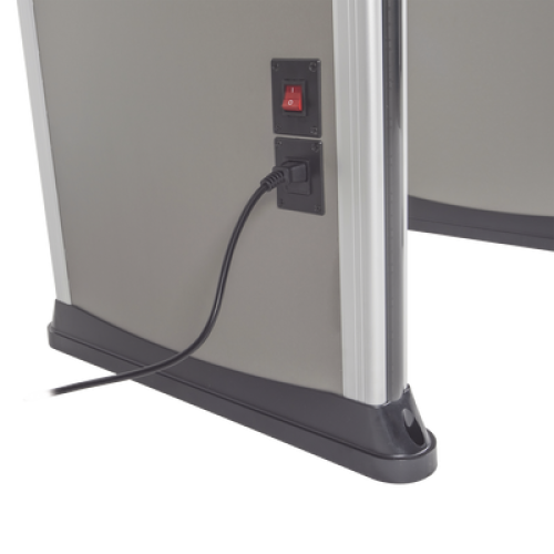Detector de metales de 6 zonas/ Uso en Interior/ Contador de alarmas y Personas Detector de metales de 6 zonas/ Uso en Interior/ Contador de alarmas y Personas