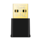 Mini Adaptador USB inalámbrico doble banda AC 600 Mbps, antena onmidireccional.