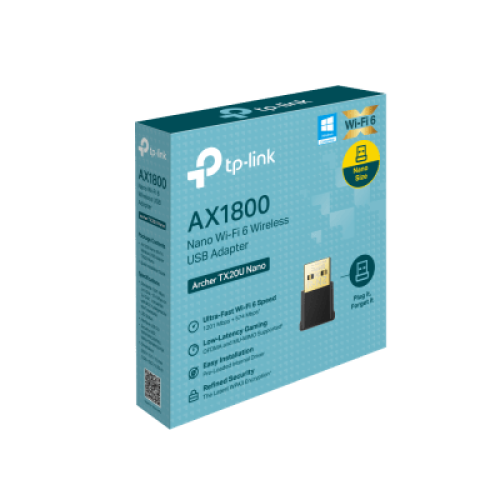 Mini Adaptador USB inalámbrico doble banda AC 600 Mbps, antena onmidireccional.