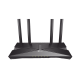 Router WiFi 6 doble banda AX 1800 Mbps /  MU-MIMO y OFDMA / 1 Puerto WAN 10/100/1000 Mbps / 4 Puertos LAN 10/100/1000 Mbps / 4 Potentes Antenas / Compatible con EasyMESH