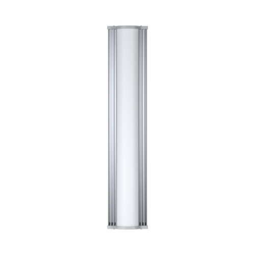 Antena sectorial de 100 grados, 20 dBi, 5150-5850 MHz , desempeño Carrier Class, integra BackShield para evitar lóbulos laterales