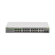 Switch WebSmart de 24 puertos 10/100 Mbps + 2 puertos 10/100/1000 Mbps + 2 SFP Gigabit Combo