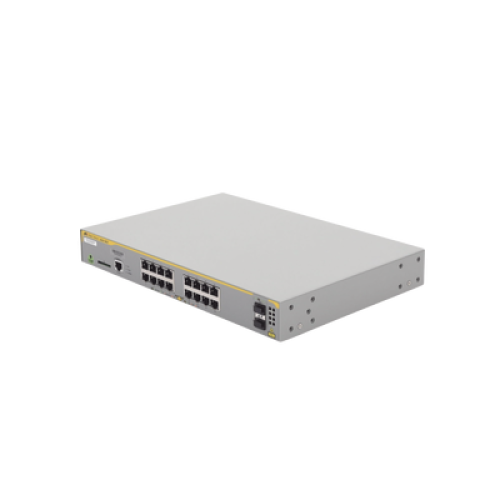 Switch Administrable Capa 3, 16 puertos 10/100/1000 Mbps + 2 puertos SFP Gigabit Switch Administrable Capa 3, 16 puertos 10/100/1000 Mbps + 2 puertos SFP Gigabit