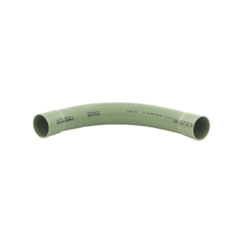 Curva de 90 para Tubo PVC Conduit Ligero de 1