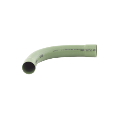 Curva de 90 para Tubo PVC Conduit Ligero de 1