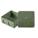  Caja Cuadrada y Tapa para Tubería PVC Conduit de 1