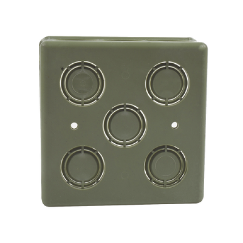  Caja Cuadrada  de 1/2