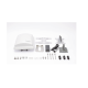 Punto de Acceso WiFi Omnidireccional 2.4/5.8 GHz Alta Capacidad para Exterior 512 Usuarios Concurrentes
