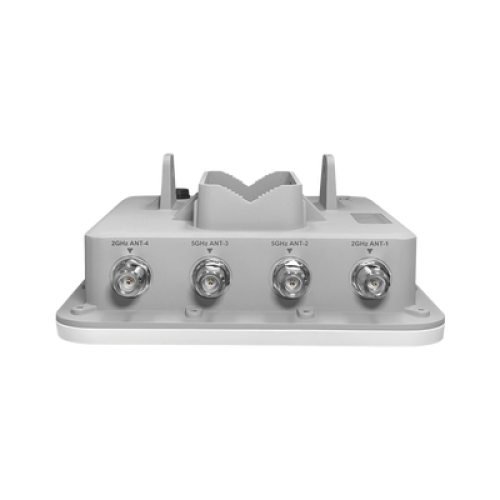 Punto de Acceso Industrial Super Wi-Fi 6 Conectorizado 2x2, Doble Banda Simultanea en 2.4 y 5 GHz, Hasta 400 m de Cobertura, 512 Usuarios Concurrentes