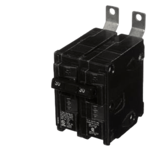 Interruptor automático atornillable tipo BL 2 polos, 30 amp.