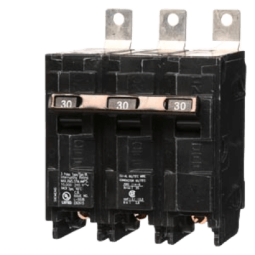 Interruptor automático atornillable tipo BL 3 polos, 30 amp.