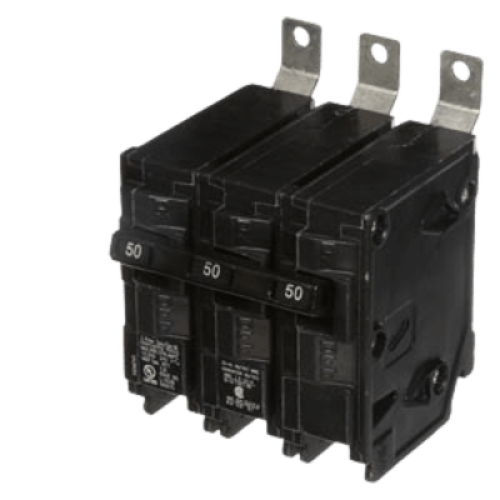 Interruptor automático atornillable tipo BL 3 polos, 50 amp.