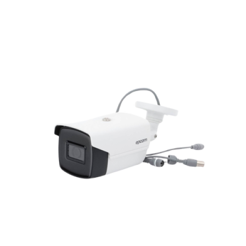 Bala TURBOHD 4K (8 Megapixeles) / Gran Angular 102º / Lente 2.8 mm / Exterior IP67 / IR EXIR 60 mts / dWDR