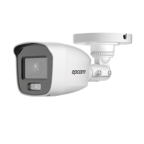 Bala TURBOHD 2 Megapíxel (1080p) / Lente 2.8 mm / ColorVu / Microfono Integrado / Imagen a Color 24/7 / Policarbonato / Luz Blanca 20 mts / Exterior IP66 / TVI-AHD-CVI-CVBS / dWDR