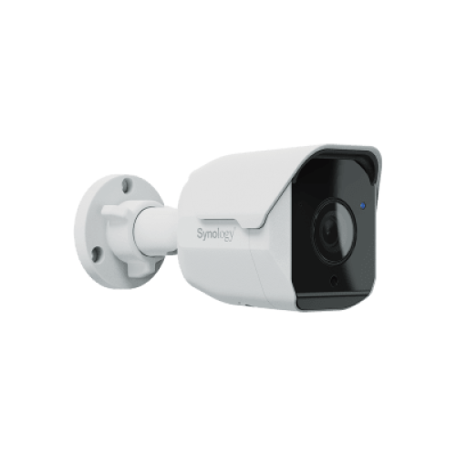 Cámara de Vigilancia BC500 | 5 Megapíxeles (2880x1620) | Lente 2.8 mm (110° H) | Visión Nocturna 30 mts | IP67 | IA para Detección de Personas y Vehículos | Compatible con Surveillance Station | Almacenamiento en mic