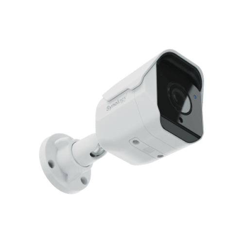 Cámara de Vigilancia BC500 | 5 Megapíxeles (2880x1620) | Lente 2.8 mm (110° H) | Visión Nocturna 30 mts | IP67 | IA para Detección de Personas y Vehículos | Compatible con Surveillance Station | Almacenamiento en mic