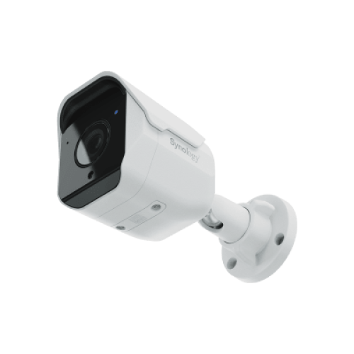 Cámara de Vigilancia BC500 | 5 Megapíxeles (2880x1620) | Lente 2.8 mm (110° H) | Visión Nocturna 30 mts | IP67 | IA para Detección de Personas y Vehículos | Compatible con Surveillance Station | Almacenamiento en mic