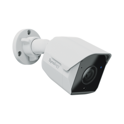 Cámara de Vigilancia BC500 | 5 Megapíxeles (2880x1620) | Lente 2.8 mm (110° H) | Visión Nocturna 30 mts | IP67 | IA para Detección de Personas y Vehículos | Compatible con Surveillance Station | Almacenamiento en mic