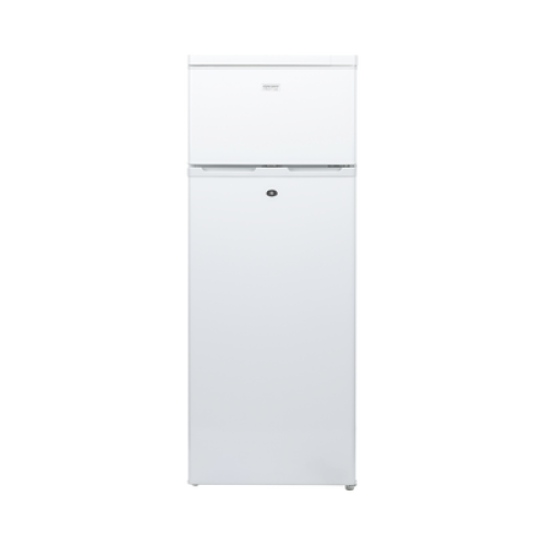 Refrigerador Combinado Solar de 220L (7.7 ft3) - 12/24V, Alta Capacidad, Optimo Para Operación Sin Red Eléctrica, Rendimiento Superior. 