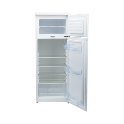 Refrigerador Combinado Solar de 220L (7.7 ft3) - 12/24V, Alta Capacidad, Optimo Para Operación Sin Red Eléctrica, Rendimiento Superior. 