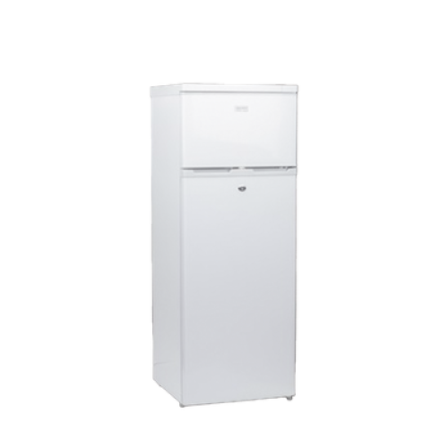 Refrigerador Combinado Solar de 220L (7.7 ft3) - 12/24V, Alta Capacidad, Optimo Para Operación Sin Red Eléctrica, Rendimiento Superior. 