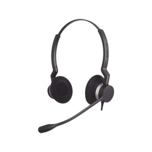 Jabra Biz 2300 Duo con cable Quick Disconnect de alta durabilidad (2309-820-105)